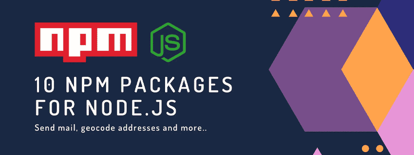 10 پکیج NPM شگفت انگیز برای NodeJs