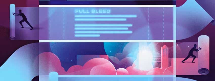 نحوه ایجاد یک طرح full-bleed با استفاده از گرید  CSS