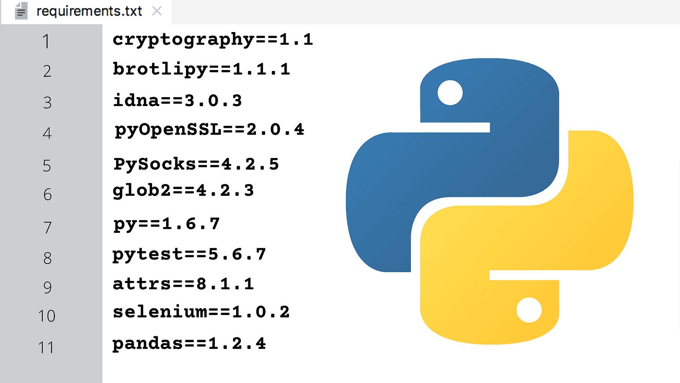 آشنایی با فایل Requirements.txt در پایتون