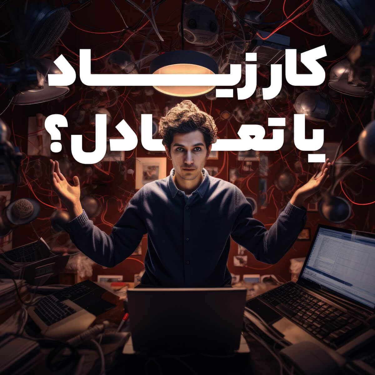 کار زیاد یا تعادل