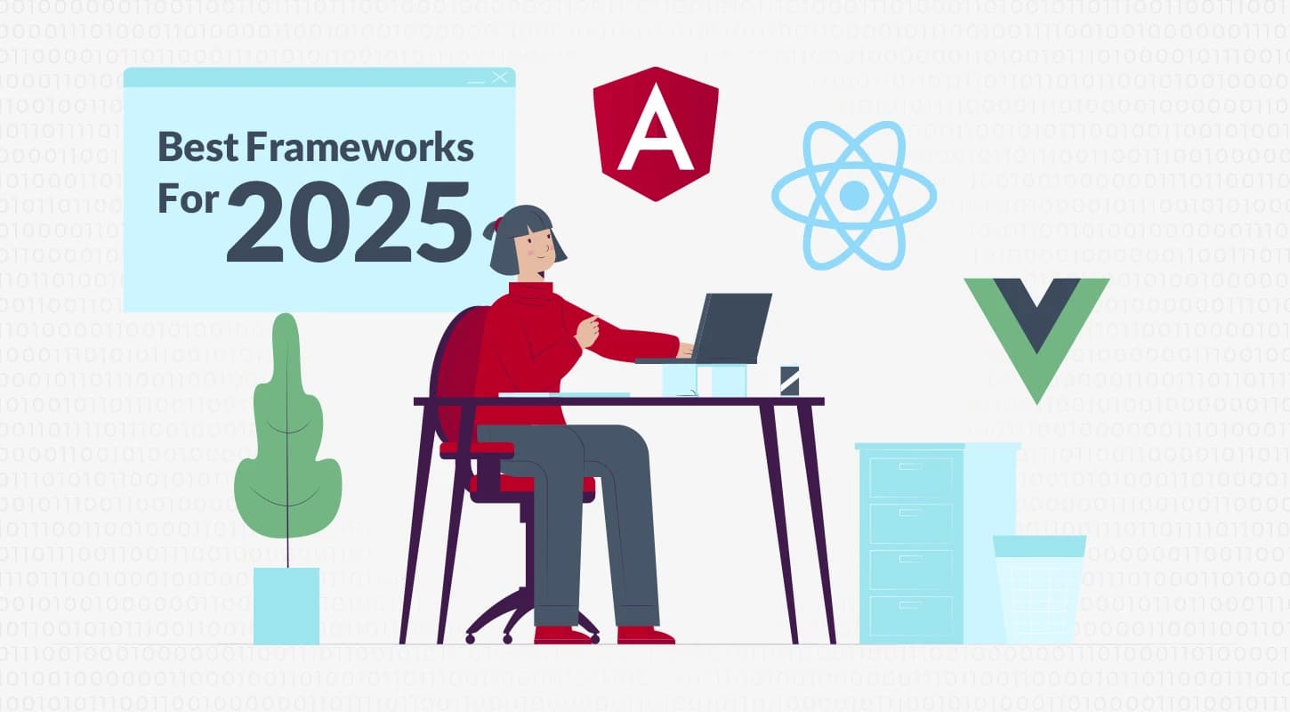 مقایسه جامع React در مقابل Vue در مقابل Angular: کدام فریم‌ورک را در ۲۰۲۵ یاد بگیریم؟