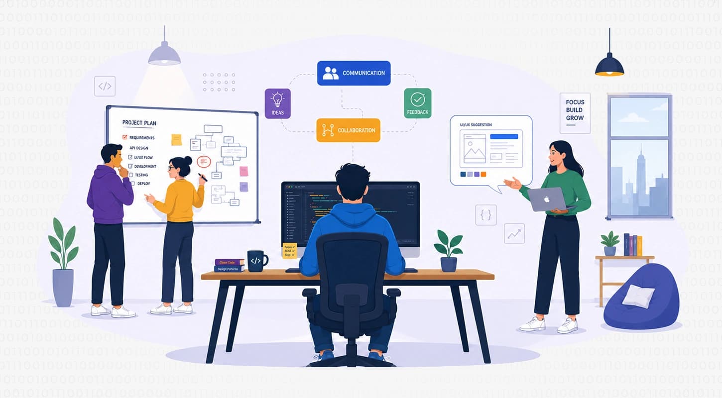 چگونه به عنوان یک برنامه‌نویس در یک تیم به طور موثر همکاری کنیم؟