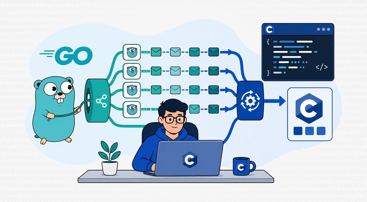 آیا می‌توان Concurrency در Go را در C پیاده‌سازی کرد؟