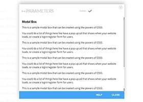۱۰ قطعه کد خالص CSS برای ساختن Modal Window