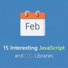 15 کتابخانه جالب javascript و css بهمن ۹۵