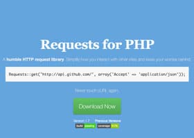 کتابخانه ی Requests for php