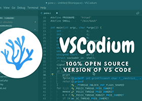 معرفی ویرایشگر VSCodium